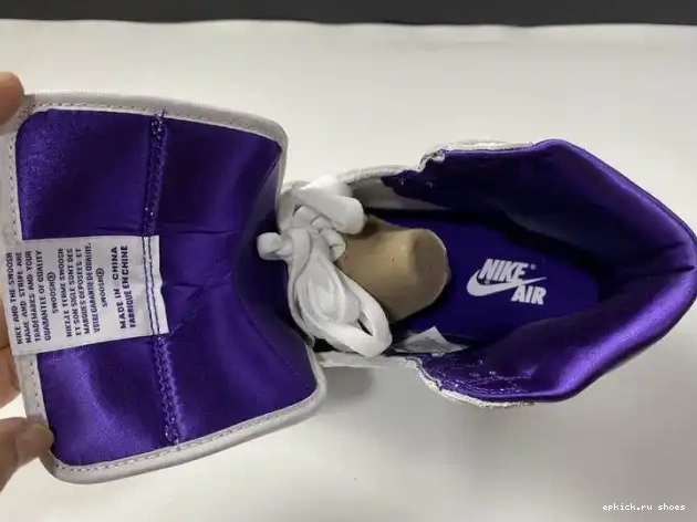 Cheap COURT HIGH PURPLE RETRO JORDAN 1 AIR CD0461-151 0602